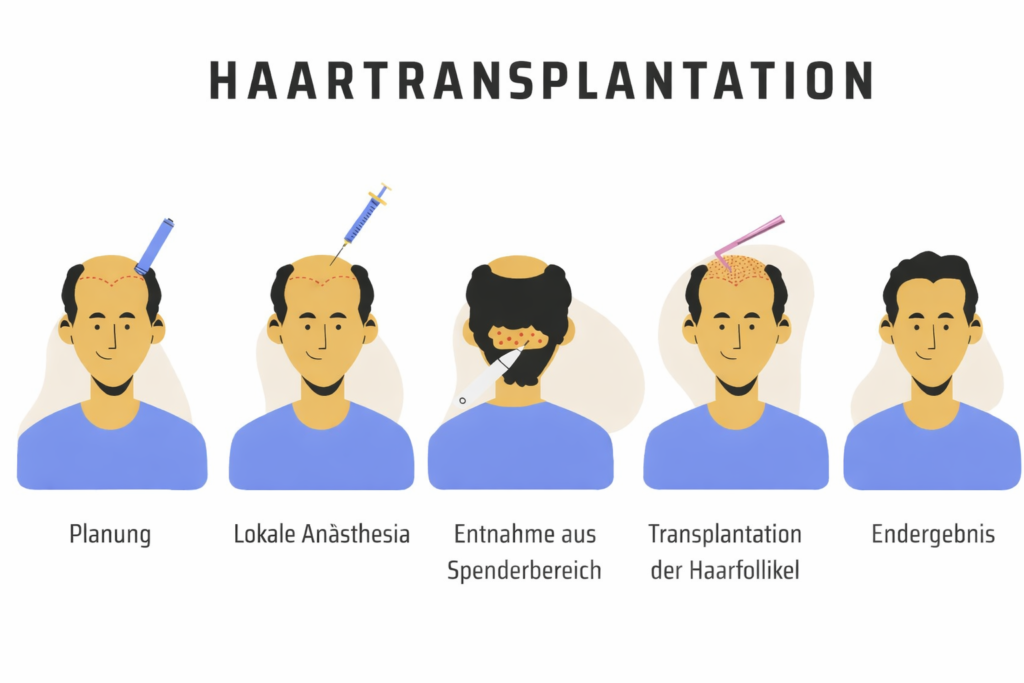 Saphir FUE Haartransplantation